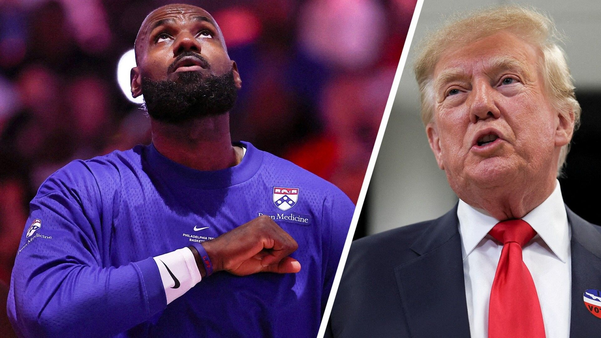Trump solvasi LeBron Jamesia moneen kertaan – supertähdeltä jäätävä kuitti