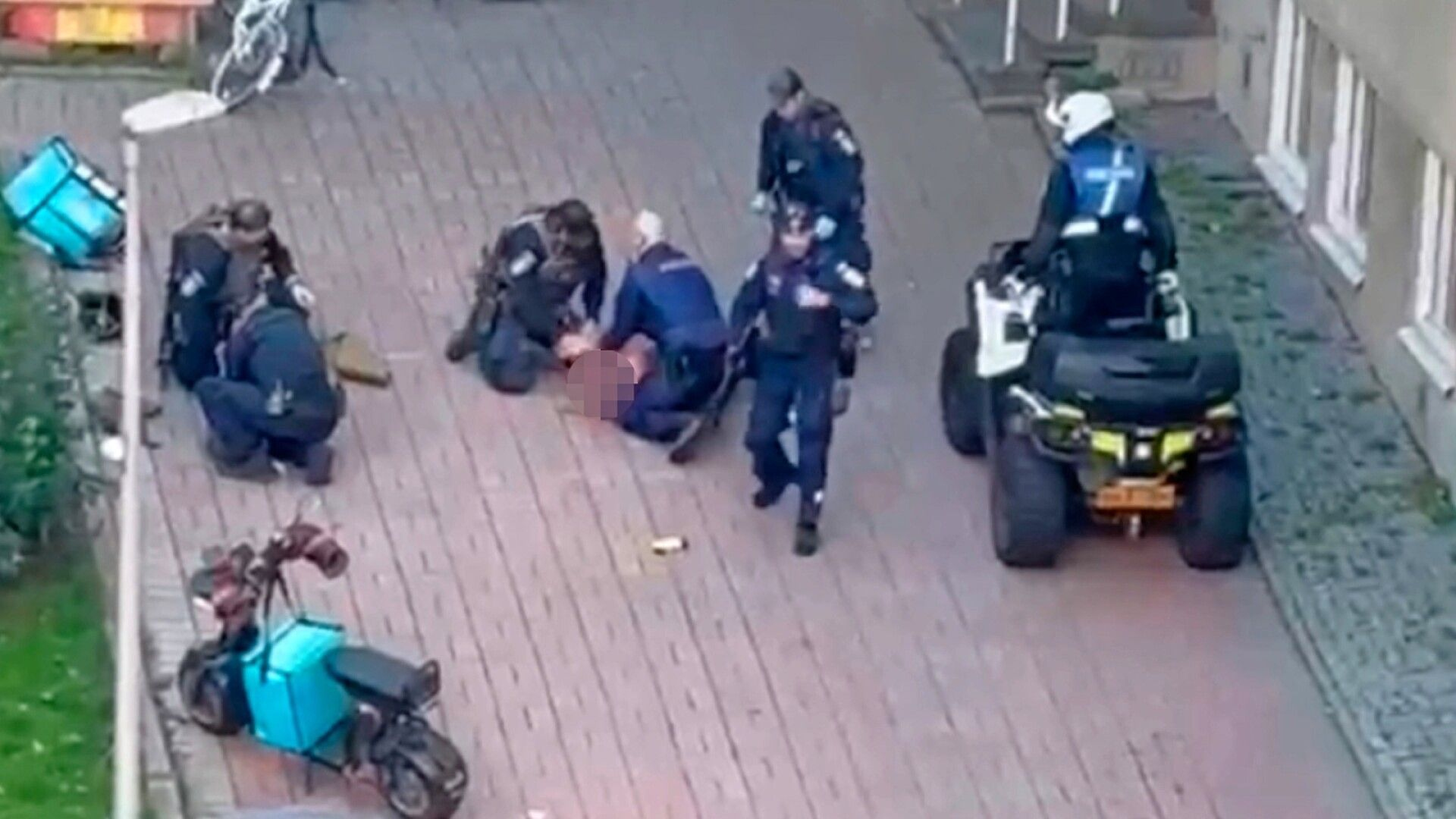 Poliisin kauhunhetket helsinkiläisellä sisäpihalla – ”tyhjäkatseinen” mies aiheutti kammottavan välikohtauksen