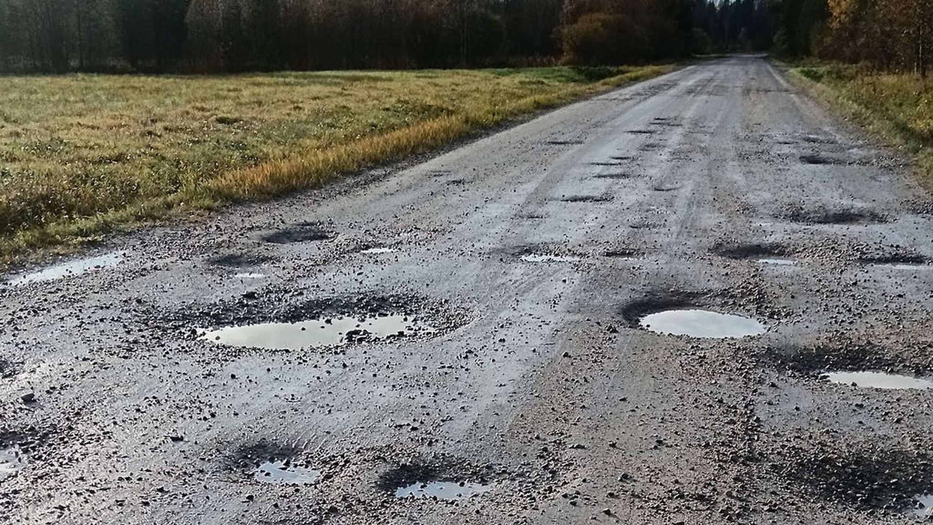 Täältä löytyy Suomen surkein tie