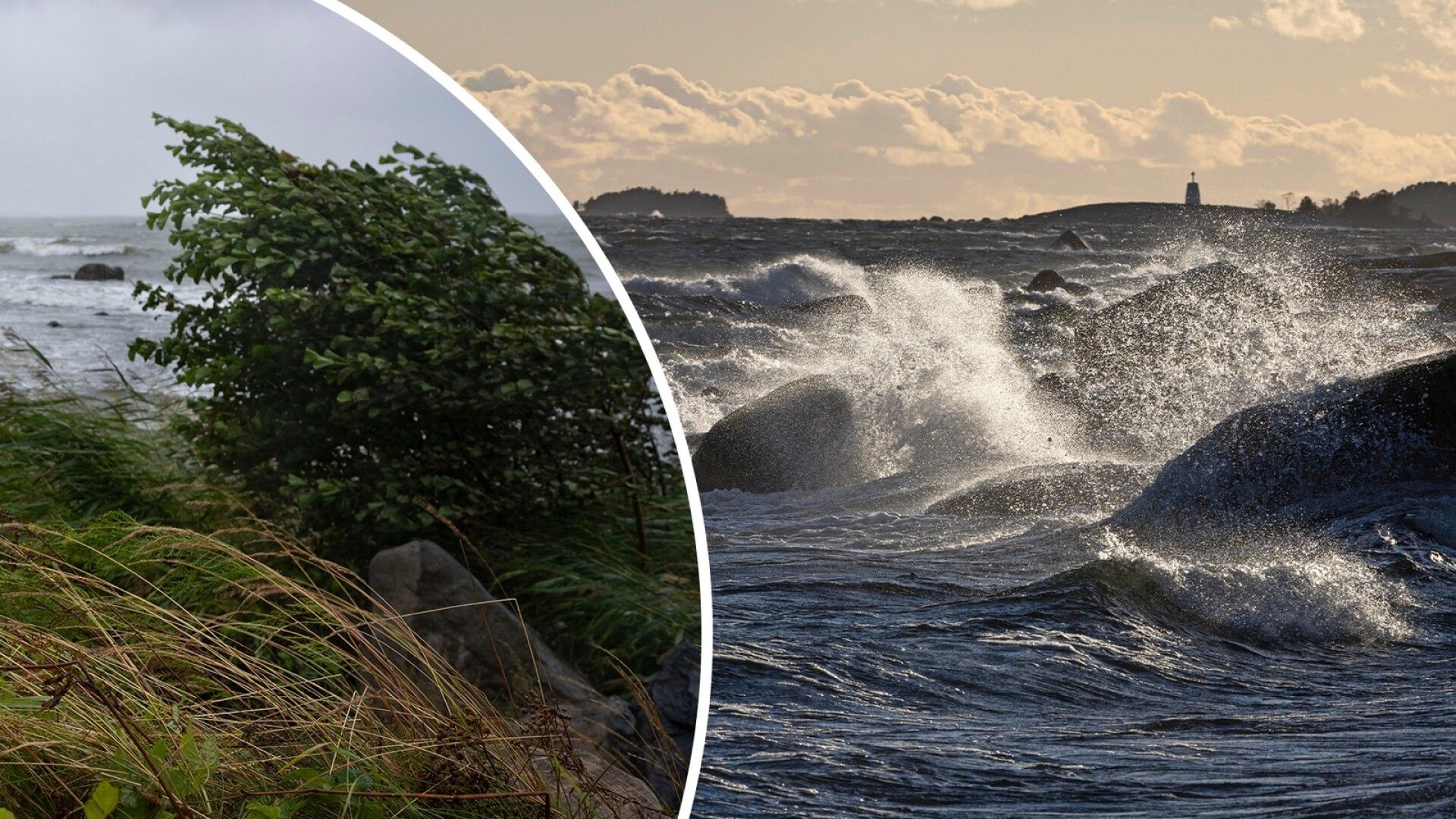 Hurja myrskypuuska iski yöllä Suomeen