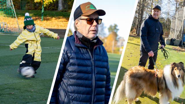 Teemu Pukkia kiitellään Kotkassa: ”Se on ihan hyvä futiksessa ja urheilee paljon”, sanoo 6-vuotias Oliver Vuorenpalo