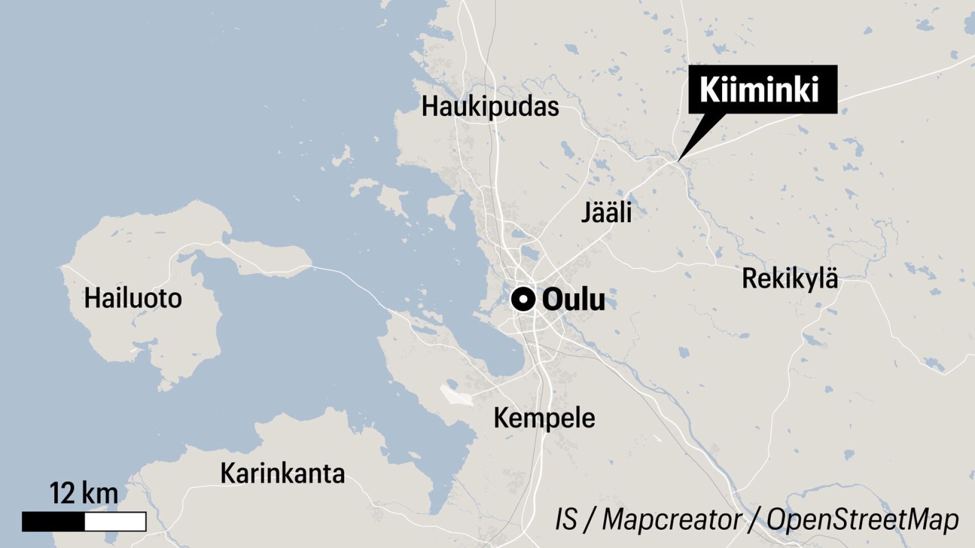 Poliisioperaatio Kiimingissä