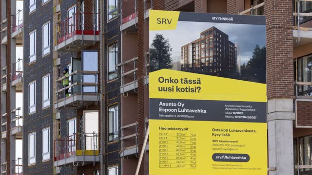 Nordea: Asuntomarkkinat todella syvällä