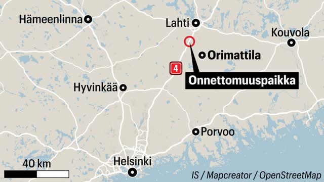 Yksi kuoli ja kolme loukkaantui erittäin vakavasti Nelostiellä – poliisi pyytää tietoja