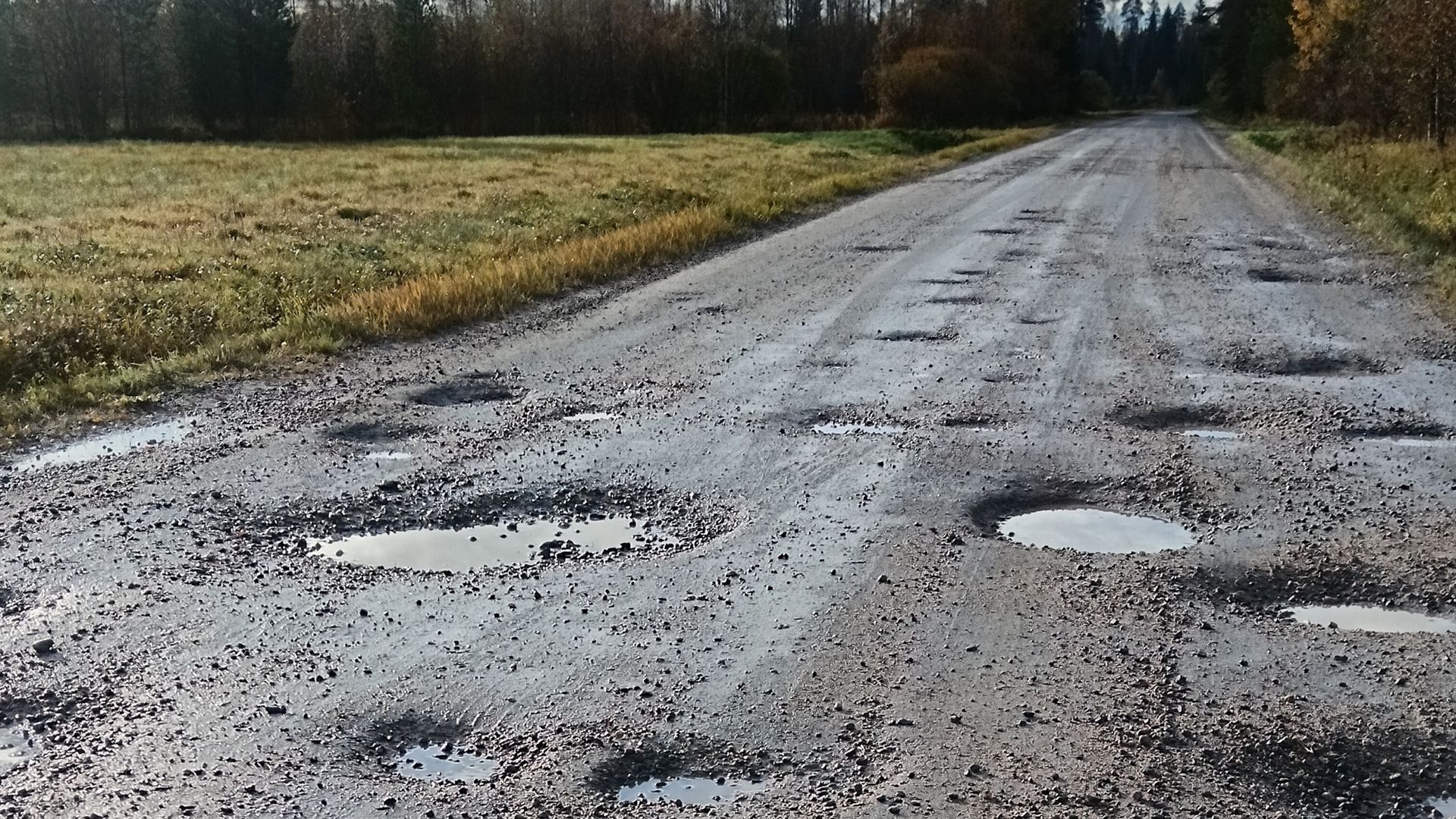Makkaratie on Suomen surkein kylätie – voittoisan tien kuvannut: ”Saldona on yksi kiero vanne”